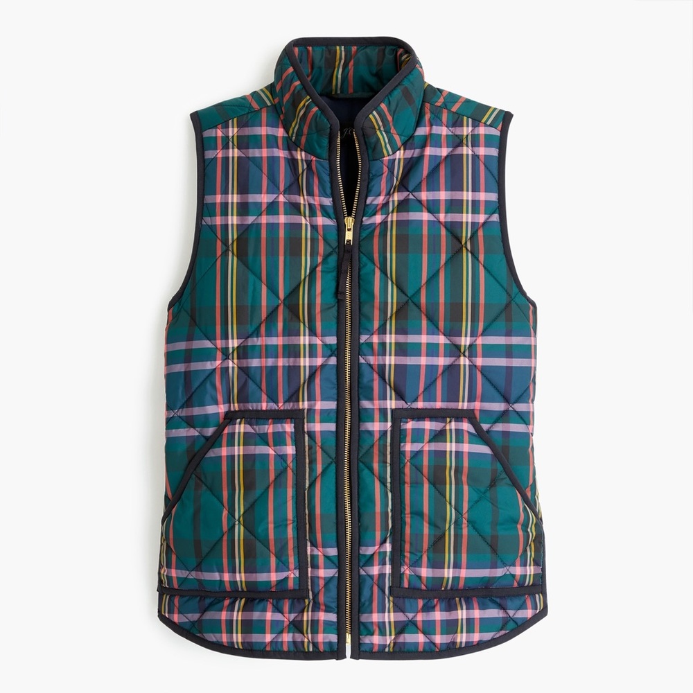 J.Crew Excursion Vest in J.Crew Signature Tartan Plaid
